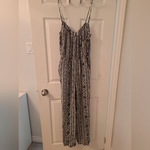 Pink Rose Jumpsuit Size Medium